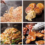 お好み焼・もんじゃ焼を焼くのが苦手な方も安心◎焼き名人のスタッフが美味しく焼き上げてくれます！