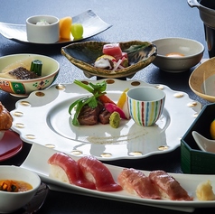 月替わり会席【碧あお】会席 横濱ビーフと三崎まぐろを使った贅沢な会席料理