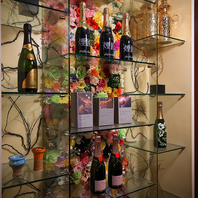 シャンパンも充実しています