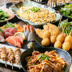 【各種宴会におすすめ】大人数にも便利！コスパ抜群の飲み放題付コースを各種ご用意しております！ 