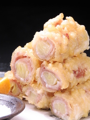 新生姜巻き揚げ