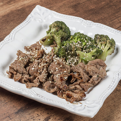 牛肉のオイスター焼き