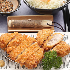 ロースカツとヒレかつ定食ランチ