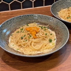 酒場のウニクリームパスタ