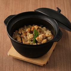 鉄鍋炊き鶏めし