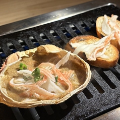 蟹味噌カニカマ甲羅焼き