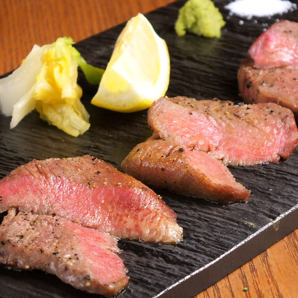 歯ごたえ抜群の牛タン