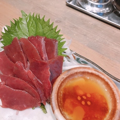【超希少部位単品!】馬ハツ刺し
