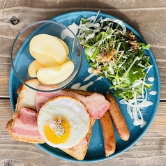 [MORNING PLATE]ベーコン目玉焼き