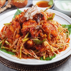 アンコウあんかけ炒め(大)