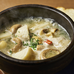  マッシュルーム・里芋・ブイヨン