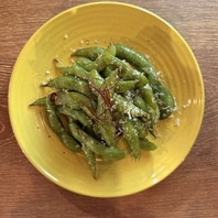 ビールとの相性抜群！！枝豆ペペロンチーノ
