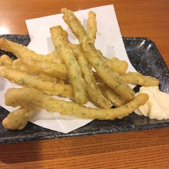 あおさ海苔のイカ天