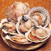 道内各地の厳選された食材が楽しめます！