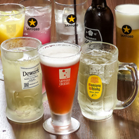 飲み放題の延長可能です