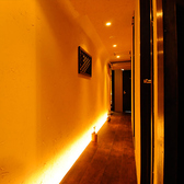 離れ座敷への廊下