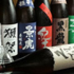 こだわりの地酒が自慢!!