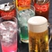 ドリンクの種類豊富！飲めない人もアルコール大好きな人もどうぞ！