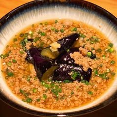 茄子のそぼろ煮