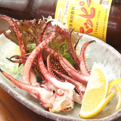 イカゲソ塩焼き