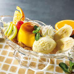 プリン・ア・ラ・モード