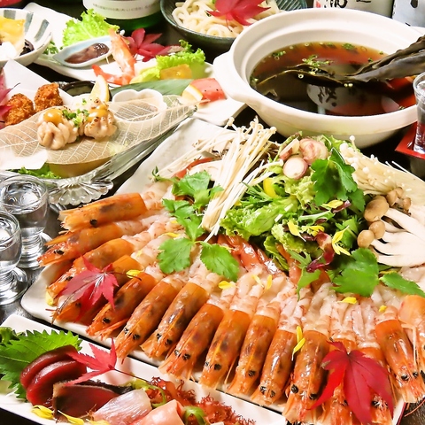 大小個室完備！！新鮮魚介・肉・天ぷら・寿司・串物炉端と日本酒なんでもあるんです！