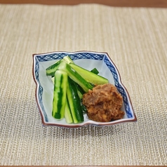 きゅうり肉味噌
