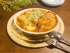 ワタリガニのトマトクリームグラタン