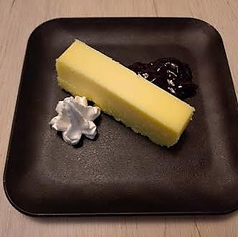 レアチーズケーキセット