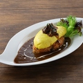 料理メニュー写真&nbsp;和牛すじデミグラスソースオムライス