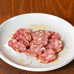 サラミの盛り合わせ