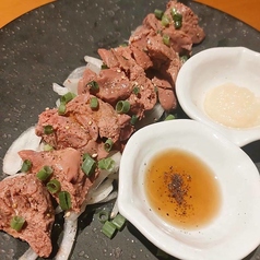 低温調理鶏レバ刺