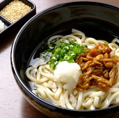 冷やし なめこおろしうどん