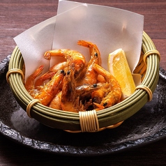 甘海老の唐揚げ