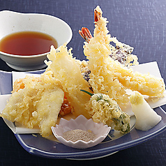 天婦羅盛り合せ