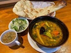 野菜スープカレー[Vegetable soup curry] Set