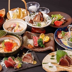 完全個室居酒屋　鹿児島地魚と炭火地鶏　炭炉庵（すみろあん）　天文館店のコース写真