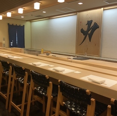 職人技を目の前で堪能できる特等席！