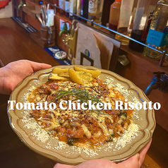 トマトチキン濃厚チーズリゾット
