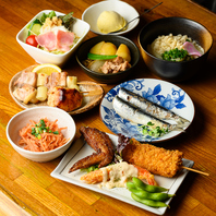 手作りの一品料理から、ご飯ものやデザートまで勢揃い◎