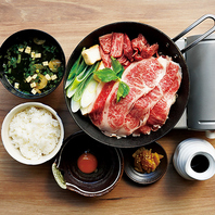 【ランチ限定】黒毛和牛の旨みを堪能！すき焼き定食
