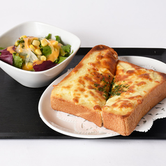 厚切りチーズトーストセット