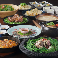博多名物を満喫できる各種コースをご用意！