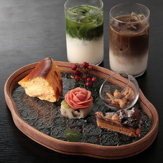 【期間限定】バスクチーズケーキセット