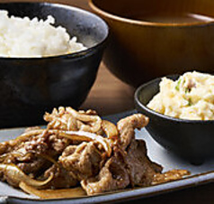 生姜焼きランチ