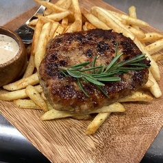 ラムのワイルドハンバーグ
