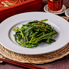 空心菜のにんにく炒め Rau muong xao