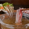 料理メニュー写真&nbsp;純血100％燦あぐー豚 もずくレタしゃぶ 1人前