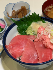鮪どんやのおすすめランチ2