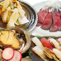 和食の和がやのコース写真